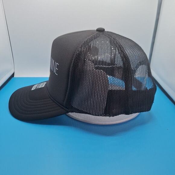 Four And Nine Athleisure Memphis TN Trucker Snapback Hat Cap Black - Picture 3 of 7